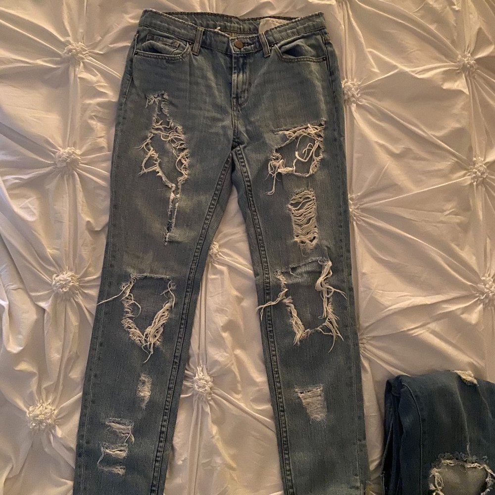 Urban Outfitters Ripped BF Jean